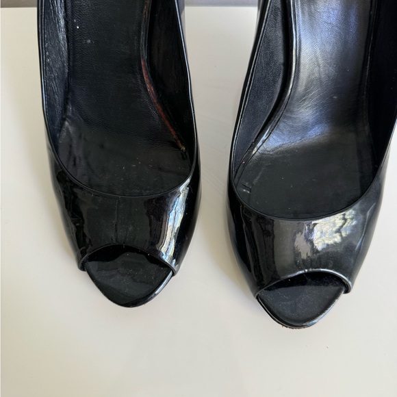 Black Patent Gucci Pumps - Picture 3 of 5